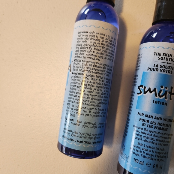 Lot of 2 X Smuth Lotion 6 oz Skin Care Solution New - Picture 2 of 2